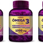 3 Ômega 3 1000mg Coração Memória Articulações 180 Cáps