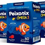 3x Peixonix Ômega 3 Kids Infantil Mastigável Cereja 60 Caps