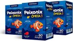 3x Peixonix Ômega 3 Kids Infantil Mastigável Cereja 60 Caps