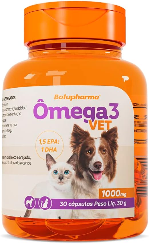BOTUPHARMA-Omega-3-Vet-1000-Mg-Com-30-Capsulas.jpg BOTUPHARMA Omega 3 Vet 1000 Mg Com 30 Cápsulas - Botupharma