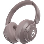 Basike Fone de Ouvido Bluetooth, ANC Cancelamento de Ruído Ativo Headphone Bluetooth 5.4 Headset com Microfone, Certificação Hi-Res Audio, 30 horas reprodução, LE29 (Rosa)