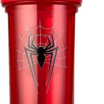BlenderBottle Coqueteleira Marvel Pro Series perfeita para shakes de proteína e pré-treino, 800 ml, teia do Homem-Aranha