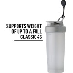 BlenderBottle Ímã para segurar garrafas coqueteleiras e acessórios de treino para equipamentos de ginástica, preto - Imagem 2