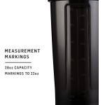 BlenderBottle Marvel Shaker Bottle Pro Series Perfeito para Shakes de Proteína e Pré-Treino, 800 ml, Cabeça Homem de Ferro - Imagem 2