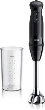 Braun Liquidificador manual MQ50001M MultiQuick 5 Vario, preto