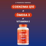 Coenzima Q10 100mg + Ômega 3 + Vitamina E, 60 Cápsulas, Bigens - Imagem 2