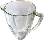 Copo Jarra Redonda de Vidro Para Diversos Modelos de Liquidificadores Oster Original - 1,5 Litros
