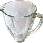 Copo Jarra Redonda de Vidro Para Diversos Modelos de Liquidificadores Oster Original - 1,5 Litros