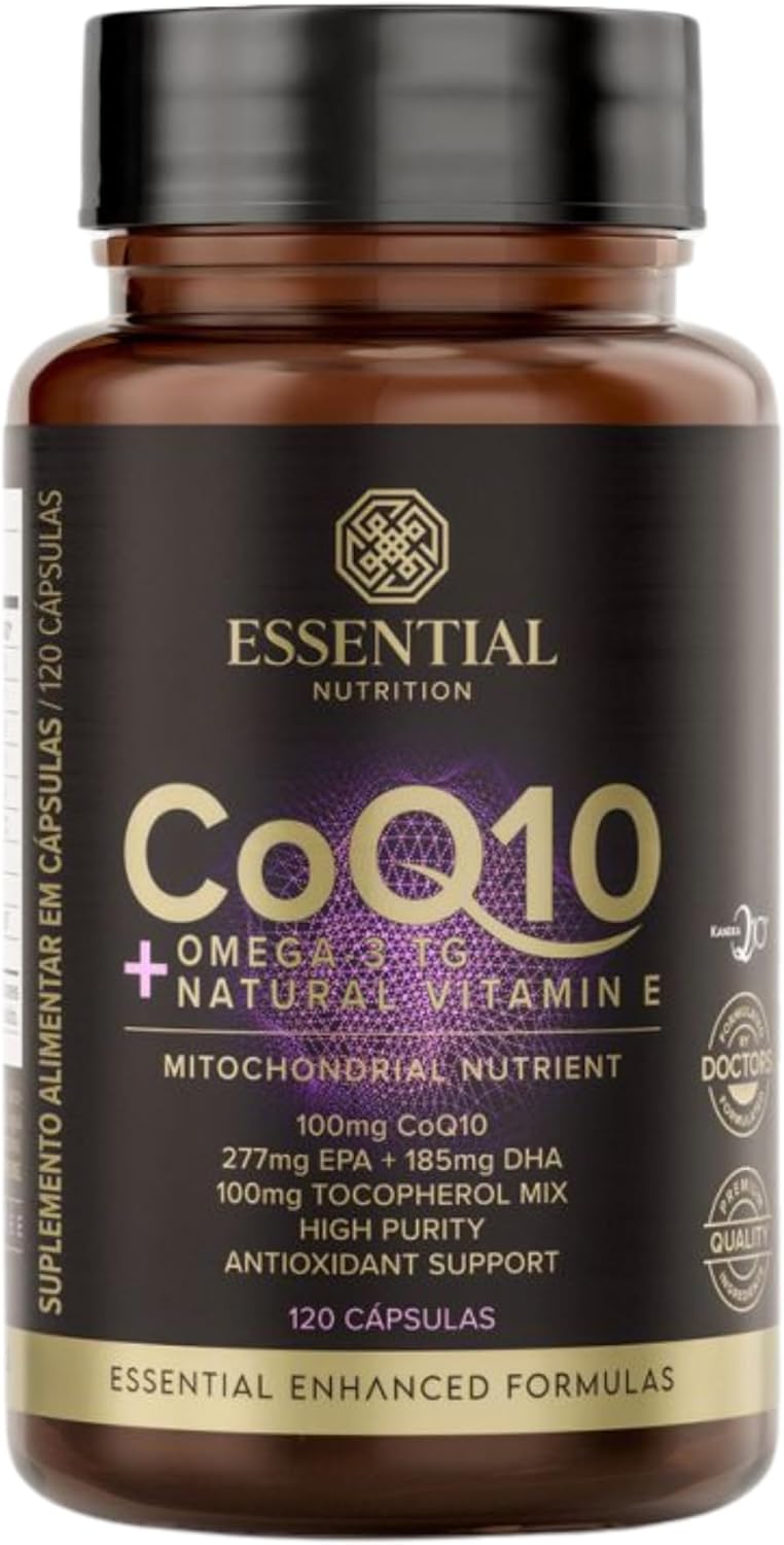 Coq10-Omega-3-TG-Essential-Nutrition-120-Capsulas.jpg Coq10 + Ômega 3 TG Essential Nutrition 120 Cápsulas