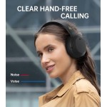 Edifier FONE de Ouvido Com Cancelamento de Ruído W820NB Bluetooth 5.0 OVER-EAR - PRETO Pequeno, W820NB BK - Imagem 2