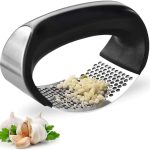 Espremedor Amassador de Alho em Aço Inox e ABS