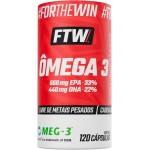 FTW Ômega 3 MEG-3 120 Cápsulas – Suplemento Alimentar com 660mg EPA e 440mg DHA – Saúde Cardíaca, Cerebral e Articular - Imagem 2