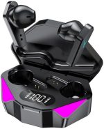 Fone De Ouvido Sem Fio Bluetooth 5.3 Com Microfone Integrado, Touch Control, Resistente A Água e Suor [KRV Magazine]…