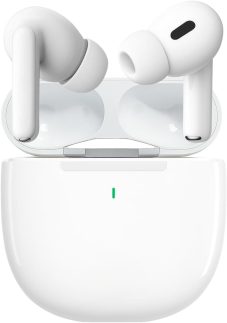 Fone De Ouvido Sem Fio Bluetooth 5.4 Compatível Todos Celulares Com Microfone e Redução de Ruído Wireless Academia Corrida Musicas Graves Potentes Controle Touch Linha Premium