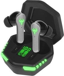 Fone de Ouvido, Bluetooth 5.4, Fones de Ouvido Sem Fio, IPX5 à Prova D'Água, 45h de Bateria, Com Microfone Embutido, Estéreo Hi-Fi, Tela LED, Para IPhone e Android, Corrida, Juego, Atividades Físicas