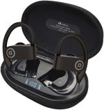 Fone de Ouvido, Bluetooth 5.4, IPX5 à Prova D'Água, 45h de Bateria, Com Microfone Embutido. Design Esportivo e Ergonômico, Ideal Para Corridas, Atividades Físicas, Videogame, IPhone e Android