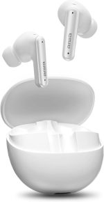 Fone de Ouvido Eardbud AIWA AWS-EB-04-W Bluetooth IPX4 ANC 26 Horas de bateria