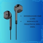 Fone de Ouvido com Fio Premium P2, Earbud Intra-Auricular, Microfone Integrado, 3ª Geração, Branco – Compatível com Smartphones, Tablets, Notebooks, PCs e Consoles. - Imagem 2