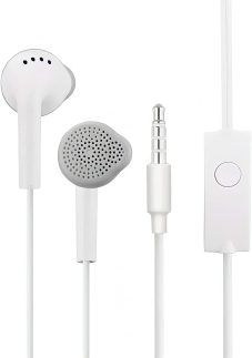 Fone de Ouvido para Celular Atende Ligação Samsung Motorola LG Nokia Inova Branco