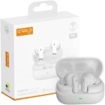 Fone de ouvido Bluetooth 5.4 – Áudio Imersivo, Cancelamento de Ruído e Bateria Longa Duração | Fone de Ouvido Sem Fio para iOS e Android, controle de toque e case magnetica (Branco)