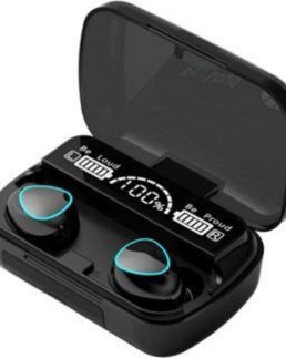 Fone de ouvido sem fio POTIPO M10-TWS Bluetooth 5.1, fone de ouvido intra-auricular à prova d'água IPX7, microfone estéreo com redução de ruído, adequado para esportes, jogos, viagens