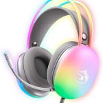 Headset Gamer Haven Ultra RGB Profissional Confortável Imersivo com Microfone Som Alto Ozzix