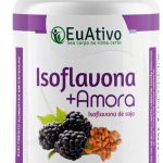 Isoflavona com Amora 500mg 60 Cápsulas EuAtivo