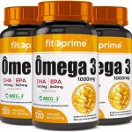 Kit 3 Ômega 3 Óleo De Peixe 1000mg Com Selo Meg-3® 120 Cáps