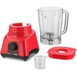 Liquidificador 2,6L Turbo Vermelho 1000w-127v com 8 Velocidades Multi - LQ1003 - Imagem 2