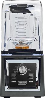 Liquidificador Alta Rotação C/Abafador de Ruídos Blender BL212-2l 2000W Ajuste Fino de Velocidade Diversas Funções - Metvisa 220V - Monofásico