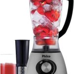 Liquidificador, Inox Filter, 2,4L, Preto, 220V, Philco
