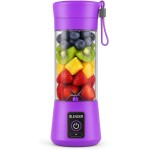 Liquidificador Portatil Recarregavel USB 6 Laminas 380ml Ideal para Sucos Vitaminas e Shakes (rosa) - Imagem 2