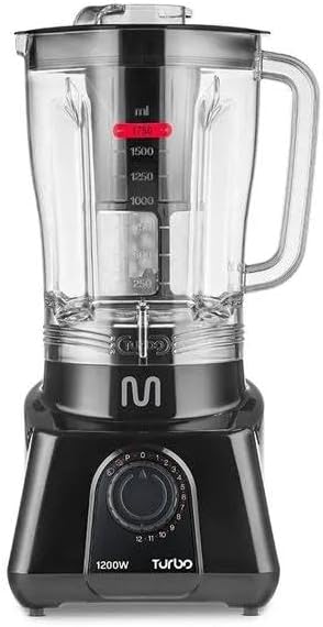 Liquidificador-Turbo-26L-com-12-Velocidades-e-Filtro-Separador-127V.jpg Liquidificador Turbo 2,6L com 12 Velocidades e Filtro Separador 127V 1200W Preto Multi - LQ1201