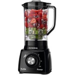 MONDIAL Liquidificador Turbo Power, Preto, 550W, 220V - L-99 FB