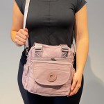 Mochila Bolsa Feminina Casual, Ajustável, Resistente à Água, para Escola, Trabalho e Passeio - Imagem 2