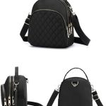 Mochila feminina pequena acolchoada mini mochila para mulheres moderna