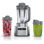 Ninja SS151 TWISTi DUO, Liquidificador de alta velocidade 1600W com 5 funções, SmartTORQUE, Jarra 1000ml e 2 Copos para Viagem