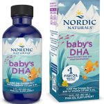 Nordic Naturals DHA infantil, Sem sabor - 1050 mg Omega-3 + 300 IU Vitamina D3- 60ml - Não -GMO - 12 porções