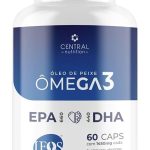 Ômega 3 EPA DHA 60 Cápsulas Central Nutrition Selo IFOS
