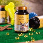 Ômega 3 Pets Para Cães E Gatos 500mg Epa Dha (120 Cápsulas) (2 Potes) - Imagem 2