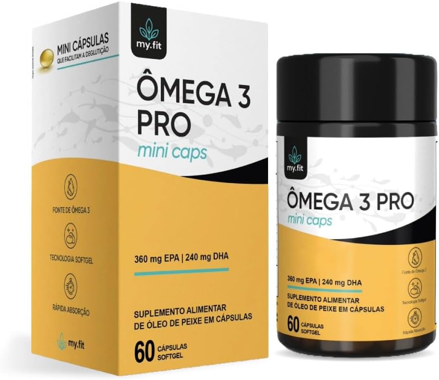 Omega-3-Pro-EPADHA-Nao-deixa-Gosto-Versao-Mini.jpg Ômega 3 Pro EPA/DHA - Não deixa Gosto, Versão Mini Cáps, 60 softgels