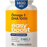 Ômega 3 Ultra Dha 1000 Easy Boost Epa 400mg Dha 1000mg 60caps