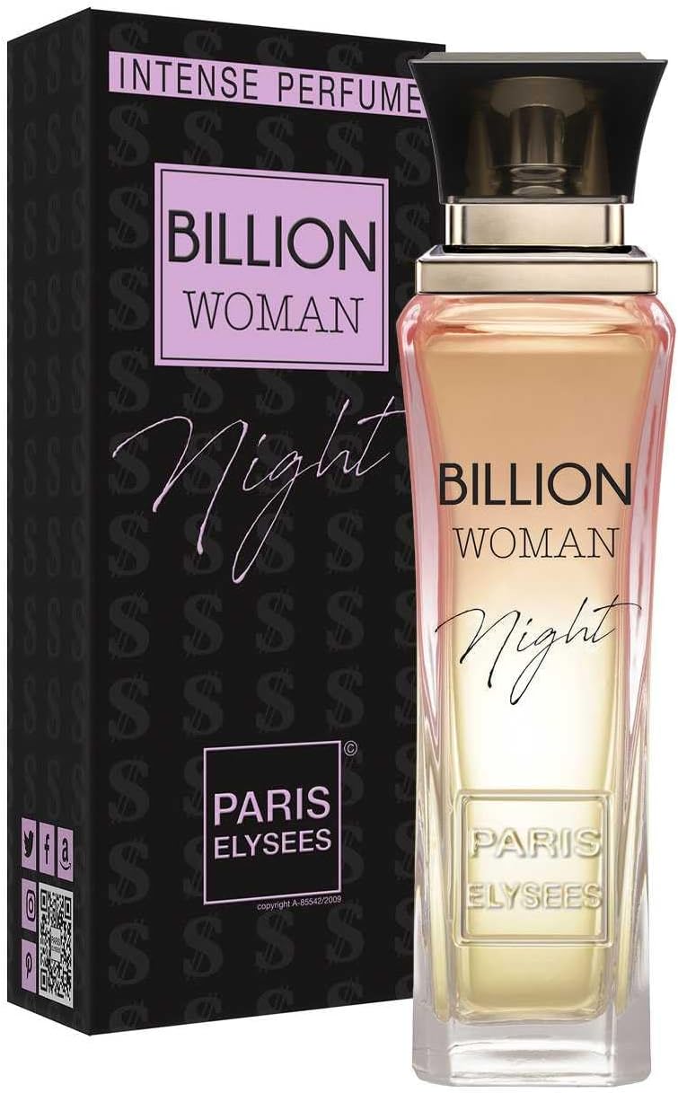 PARIS-ELYSEES-Perfume-Importado-Eau-De-Toilette-Feminino-Billion-Woman.jpg PARIS ELYSEES, Perfume Importado Eau De Toilette Feminino Billion Woman Night 100ml