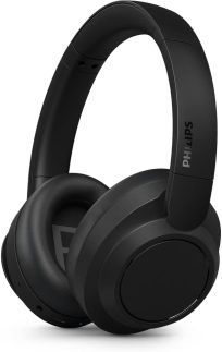 PHILIPS, Headphone Bluetooth, TAH6509BK/00, Com Cancelamento de Ruído Ativo ANC, Até 70 horas de bateria, Preto
