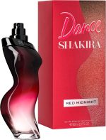 Perfume Feminino EDT Dance Midnight, Vermelho, Shakira, 80 ml