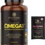 Super Ômega 3 TG 1000mg - Essential Nutrition - 90 Cápsulas gel + amostra