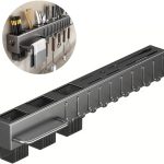 Suporte de Utensílios Para Cozinha em Metal Organizador Multiuso 60cm Porta Talheres Facas 10 Ganchos Rack de Parede