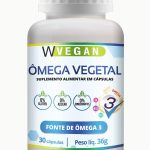 W Vegan Ômega 3 Vegetal 60 capsulas Omega DHA