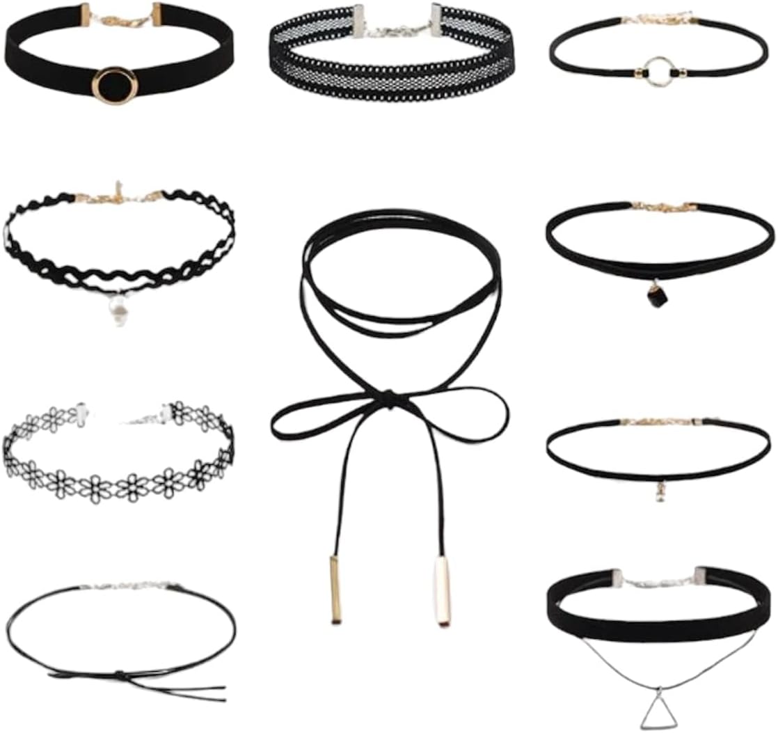 01-Gargantilha-Colar-Chocker-Cordao-Bijoux-Colar-Preto.jpg 01 Gargantilha Colar Chocker Cordão Bijoux Colar Preto