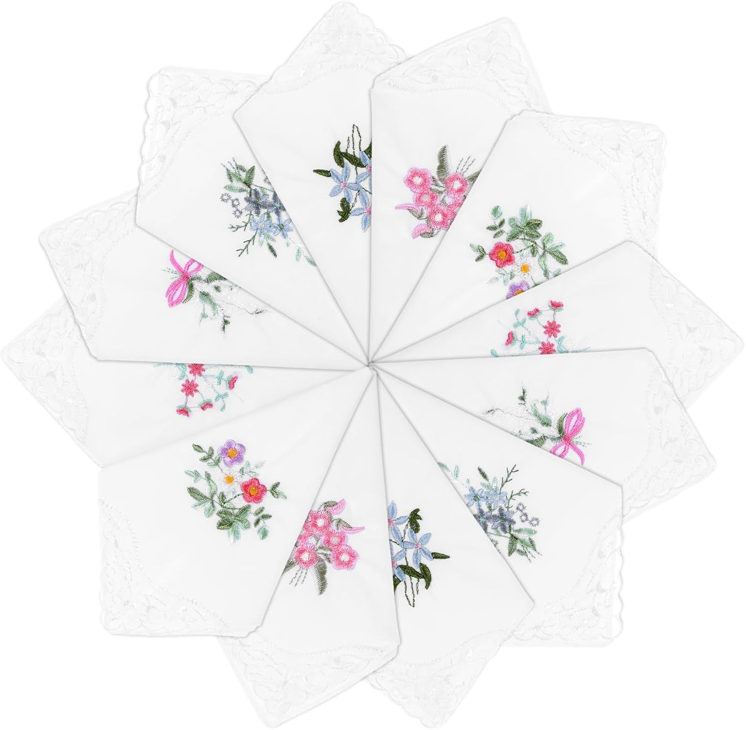 12-lencos-femininos-lencos-vintage-de-renda-floral-de-algodao.jpg 12 lenços femininos, lenços vintage de renda floral de algodão bordados de renda para mulheres, lembrancinhas de festa de casamento e chá